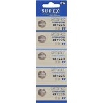 Supex CR1225-C5 3V Lityum Düğme Pil 5'li Paket