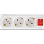 Almera 3lü 3mt Anahtarlı Topraklı Priz (9230203)