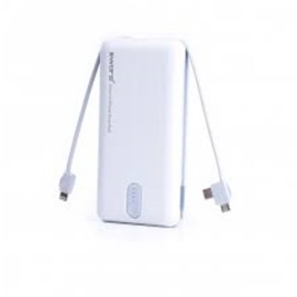 Sword 10P03 Beyaz-Gray Triple Powerbank 10.000mAH Kendinden Kablolu 