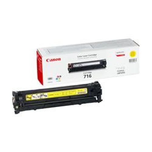 Canon CRG-716Y Yellow Sarı 1.500 Sayfa Toner LBP5050-5050n- MF8030Cn