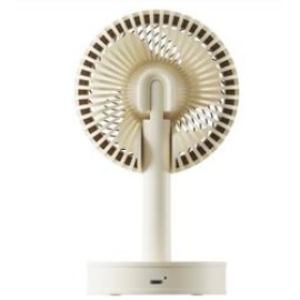 Everest EFN14 Krem 1200mAh 3 Hız Kademeli Masaüstü USB Fan