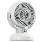Everest EFN12 Krem 1200mAh 3 Hız Kademe Led Işıklı Retro Masaüstü Usb Fan