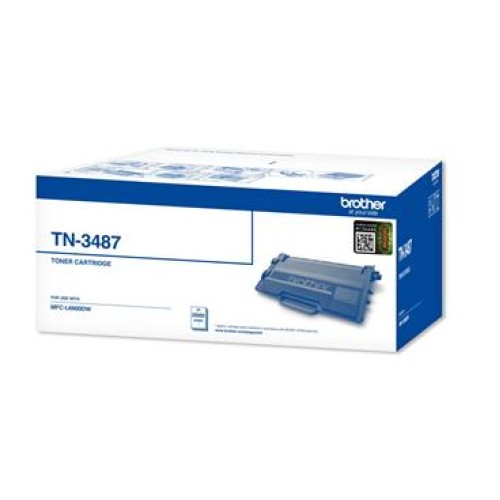 Brother TN-3487 20.000 Sayfa Black Siyah Toner HL-L6400DW MFC-L6900DW