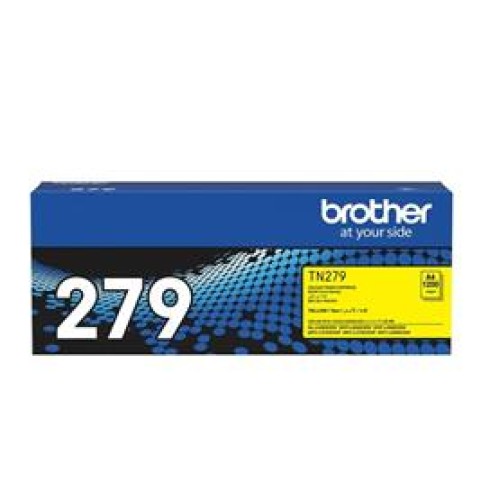 Brother TN-279Y Yellow Sarı Toner HL-L3280CDW  DCP-L3520-3560 MFC-L3720-3760-8390 1.200 Sayfa