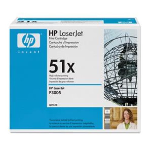 HP 51X Black Siyah 13.000 Sayfa Toner Q7551X
