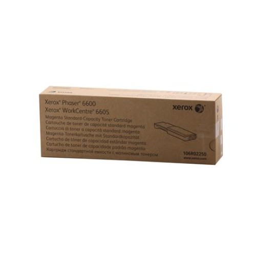 Xerox 106R02250 Phaser 6600-6605 Standart Kapasite Magenta Kırmızı Toner 