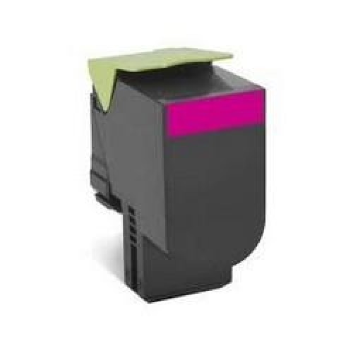 Lexmark 80C8HM0 3.000 Sayfa Magenta Kırmızı Toner CX410-510 808HM
