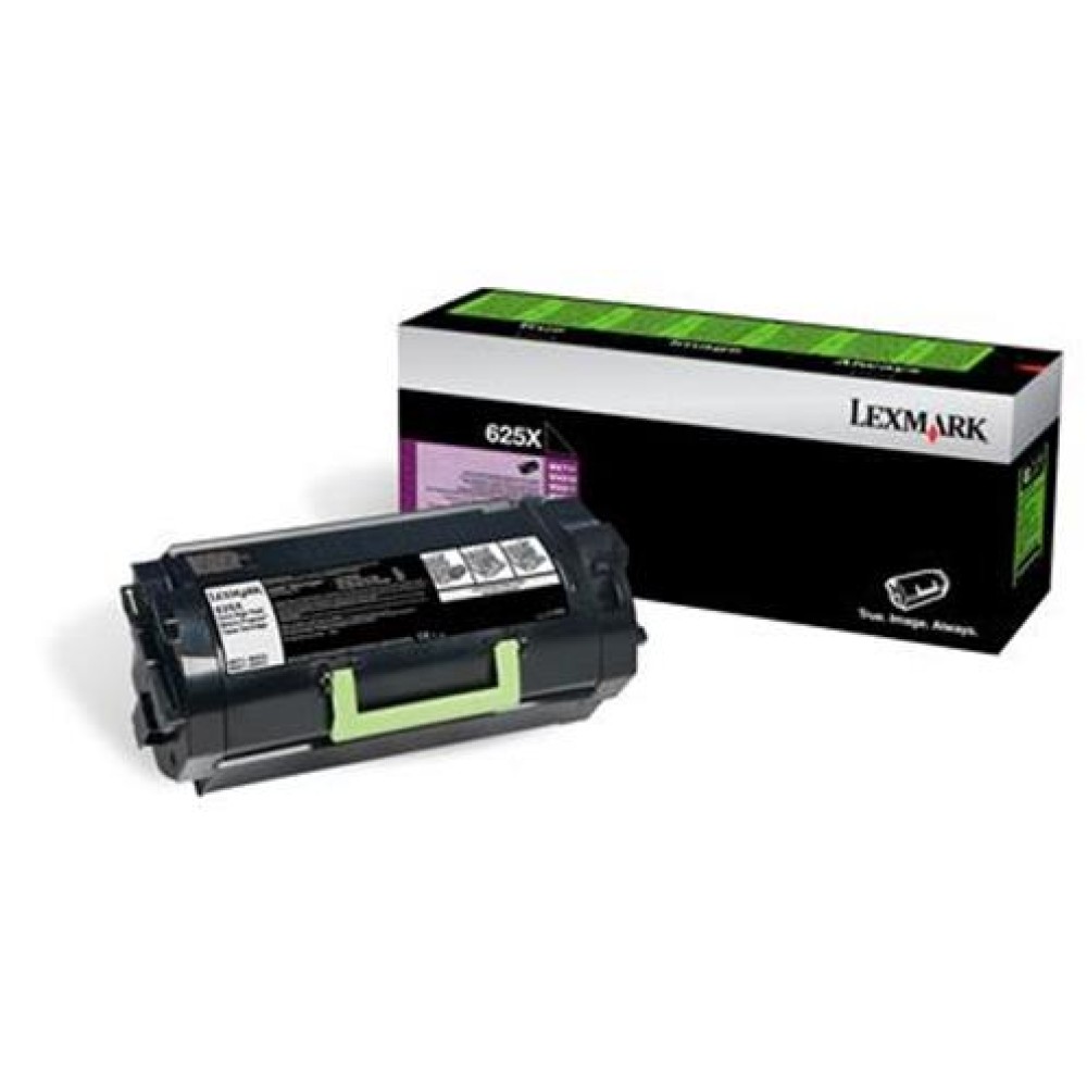 Lexmark 62D5X00 (625X) 45.000 Sayfa Black Siyah Toner MX711-810-811-812