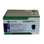 Lexmark C2350Y0 1.000 Sayfa Yellow Sarı Toner C2325-2425-2535 MC2325-2425-2535-2640