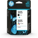 HP 305 Black-Color Siyah-Renkli Multi Paket 6ZD17AE