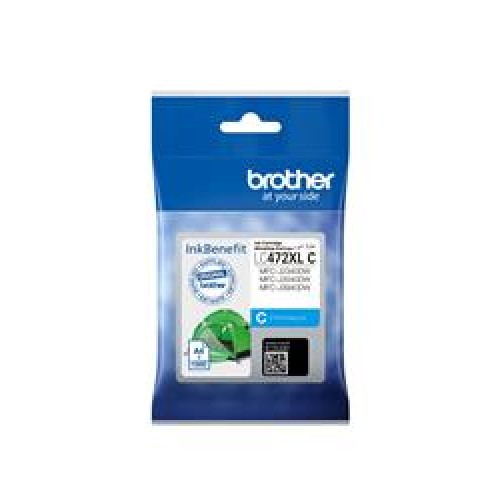 Brother LC472XLC Cyan Mavi Sayfa Kartuş MFC-J2340-J3540-J3940 1.500 Sayfa 