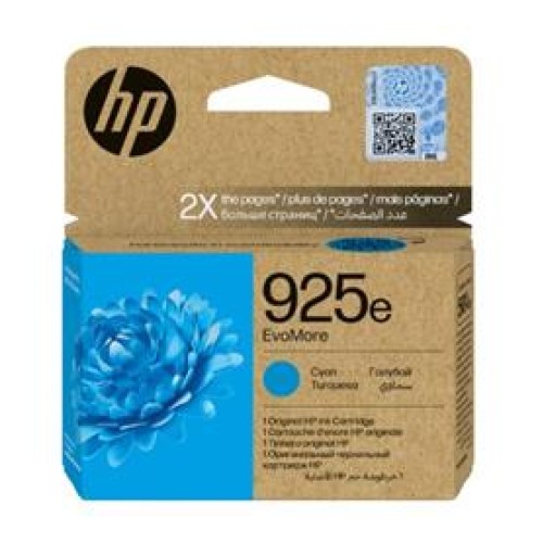 HP 925E Cyan Mavi Kartuş 4K0W0PE