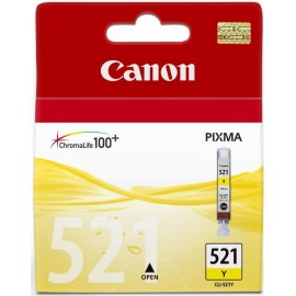 Canon CLI-521Y Yellow Sarı Mürekkep Kartuş MP260-540-550-560-620-630 MX860-870 Canon CLI-521Y Yellow Sarı Mürekkep Kartuş MP260-540-550-560-620-630 MX860-870