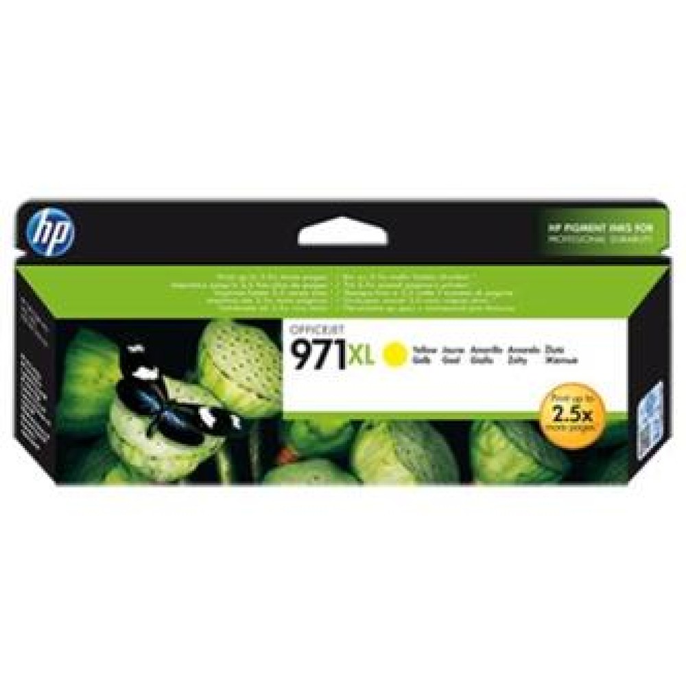 HP 971XL Yellow Sarı 6.600 Sayfa Kartuş CN628A