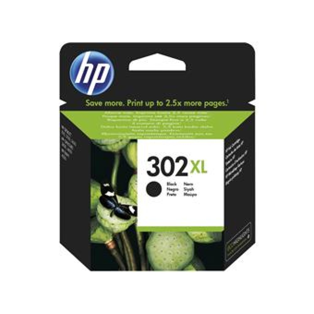 HP 302XL Black Siyah Kartuş F6U68AE