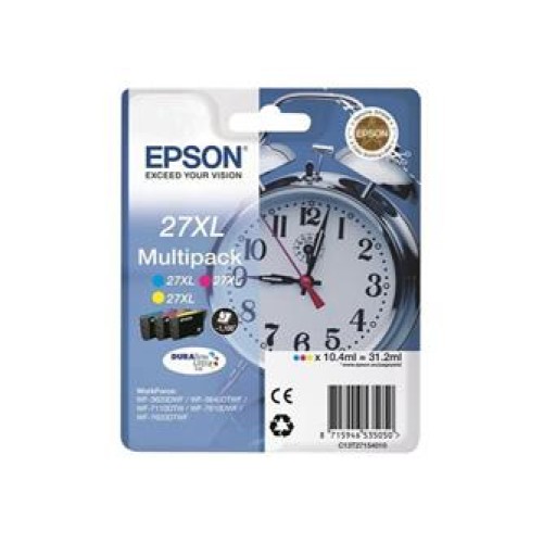 Epson 27XL Multipack 3'lü Mürekkep Kartuş T27154022