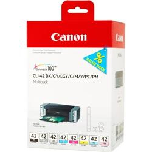 Canon CLI-42 Black-Cyan-Magenta-Yellow Siyah-Mavi-Kırmızı-Sarı Mürekkep Kartuş