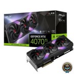 Pny RTX4070Ti XLR8 Gaming VERTO 12GB GDDR6X 192Bit VCG4070T12TFXXPB1 DX12 Gaming Ekran Kartı