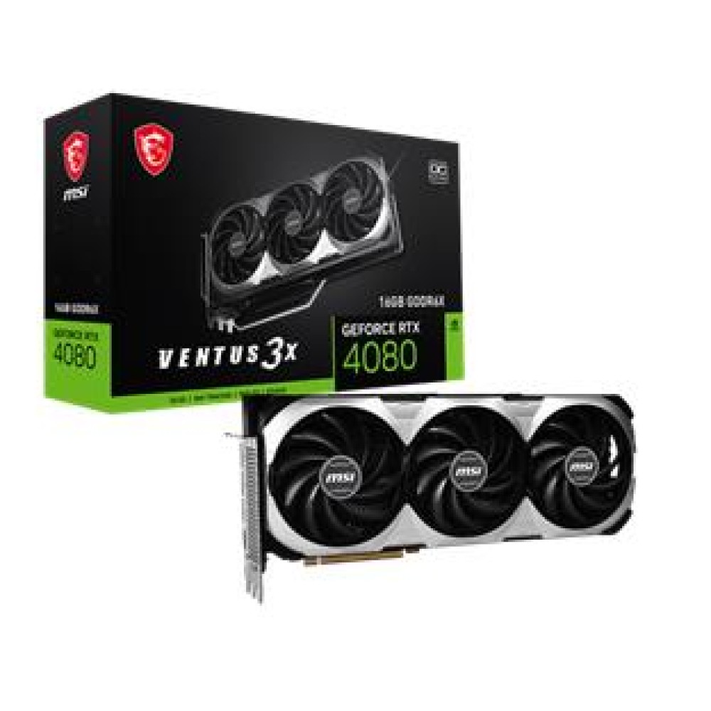 Msı Geforce RTX 4080 SUPER 16 G VENTUS 3XOC16 GB GDDR6X 256 BİT DLSS3 NVIDIA Ekran Kartı