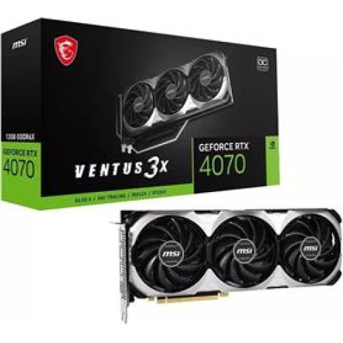 Msı GeForce RTX4070 Ventus 3X E1 12G OC 12GB GDDR6X 192Bit DX12 Gaming (Oyuncu) Ekran Kartı