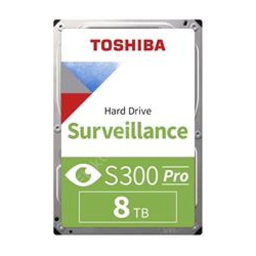 Toshiba 8TB MD10ADA800V S300Pro 7200RPM 512MB SATA3 180TB-Y 7-24 Güvenlik Disk