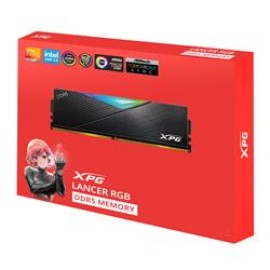 XPG 32GB-2 Lancer RGB DDR5 6000MT-s PC5-48000 CL 30-40-40 1.35V Soğutuculu PC Ram