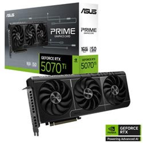 Asus Prime GeForce RTX5070Ti 16GB GDDR7 256 Bit DLSS 4 PRIME-RTX5070TI-16G Ekran Kartı