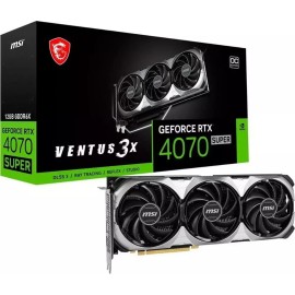 Msı GeForce RTX4070 SUPER VENTUS 3X 12G OC 12GB GDDR6X 192Bit HDMI-DP Ekran Kartı