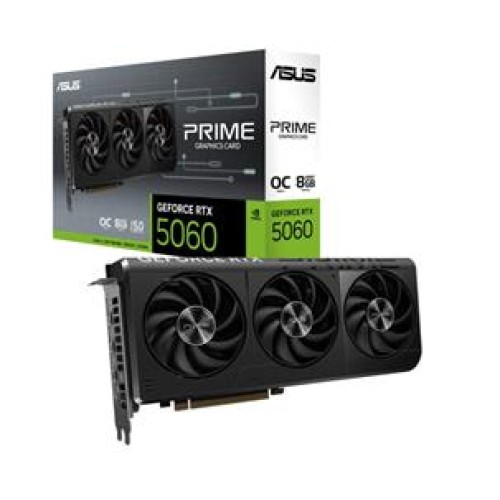 Asus Prime GeForce RTX 5060 OC PRIME-RTX5060-O8G 8GB GDDR7 128 Bit DLSS 4 Ekran Kartı 
