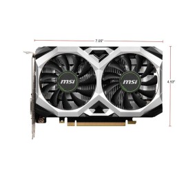 Msi GeForce GTX1650 DirectX 12 D6 VENTUS XS OCV1 4GB 128-Bit GDDR6 PCI E 3.0 x16 HDCP Ekran Kartı 