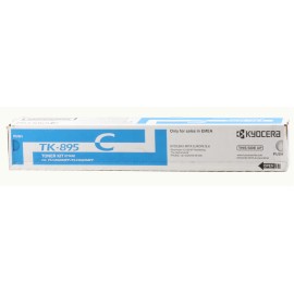 Kyocera TK-895C Cyan Mavi Orjinal Fotokopi Toneri FS-C8020-8025-8520-8525 6.000 Sayfa