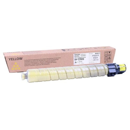 Ricoh MP C3503 Yellow Sarı Orjinal Fotokopi Toneri MP C3003-3004 18.000 Sayfa 