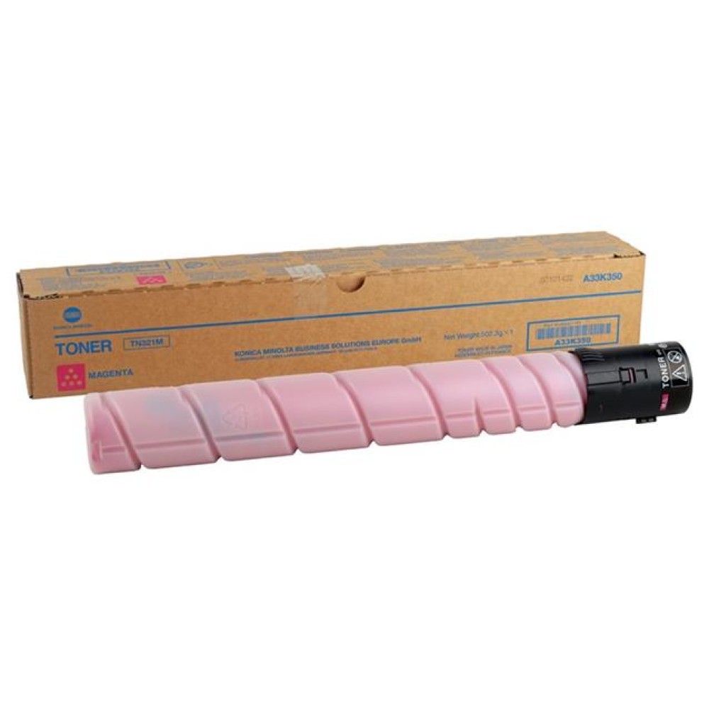 Konica Minolta TN-321M Magenta Kırmızı Orjinal Fotokopi Toneri Bizhup C224-284-364 25.000 Sayfa 