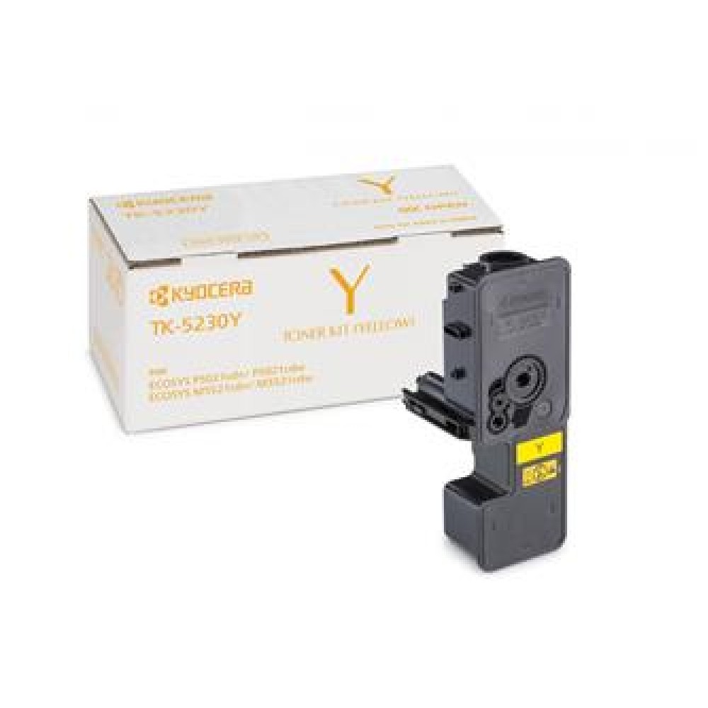 Kyocera TK-5230Y Yellow Sarı Orjinal Fotokopi Toneri Ecosys M5521cdn-5521cdw P5021cdn-5021cdw 2.200 