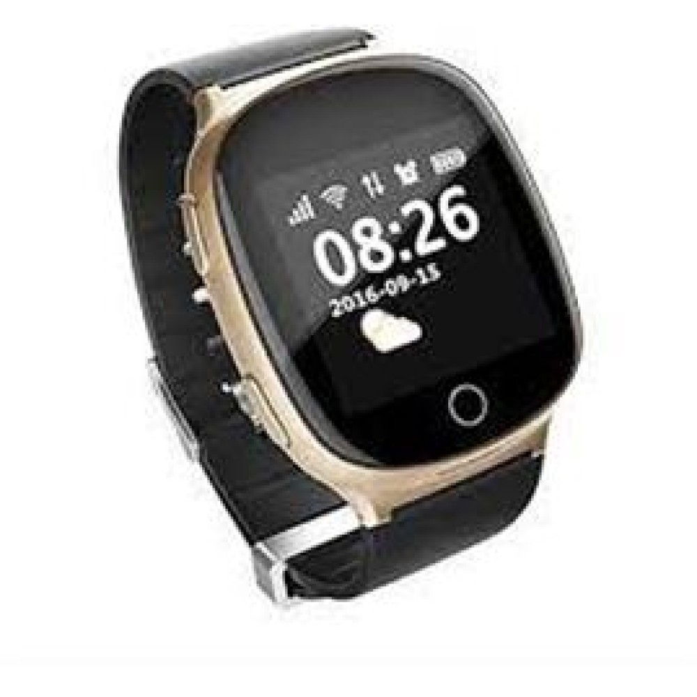 T Smart S3 GPS Senior Watch Gold Akıllı Yetişkin Saati Alzheimer 