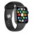 S-link WATCH SEVEN PLUS Android-IOS Smart Watch 200 mAh Kalp Atışı Sensörlü Siyah Akıllı Saat