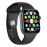 S-link WATCH SEVEN PLUS Android-IOS Smart Watch 200 mAh Kalp Atışı Sensörlü Siyah Akıllı Saat