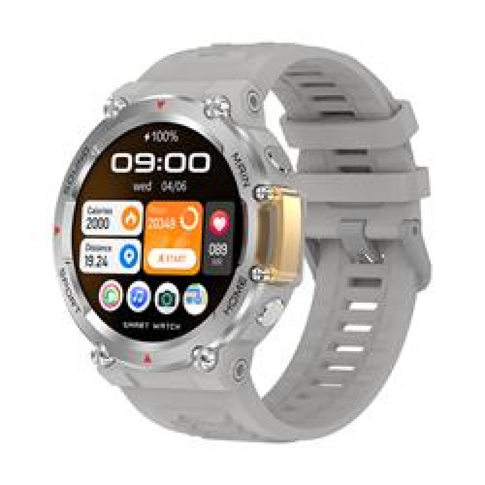 S-link W05 Extreme Pro Android-IOS Uyumlu Bluetooth Calling Beyaz Akıllı Saat