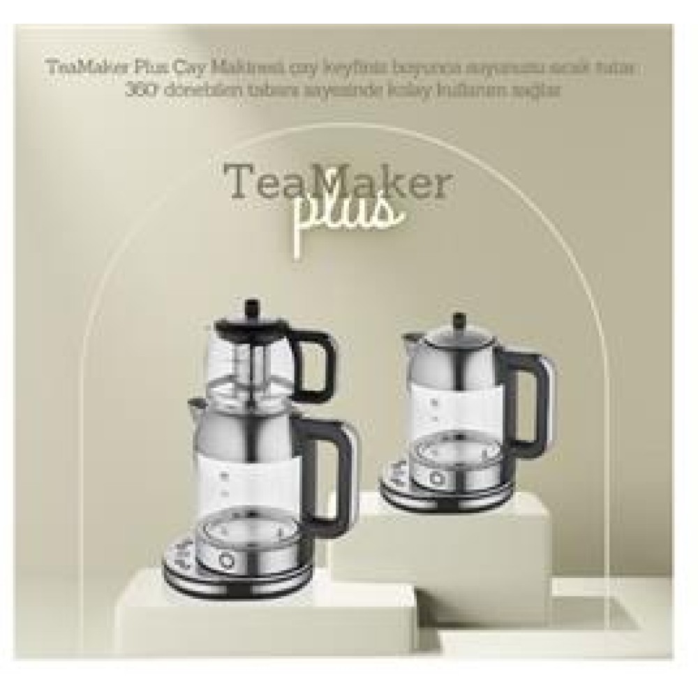 Arow Tr-4318 Tea Maker Plus Elektrikli Çaycı 