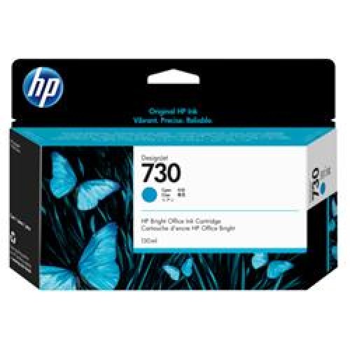 HP 730 Cyan Mavi 130 Ml Plotter Kartuşu P2V62A