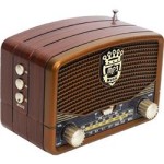 Everton Rt-307  Bluetooth Fm-Usb-Tf-Aux  Şarjlı Nostaljik Radyo