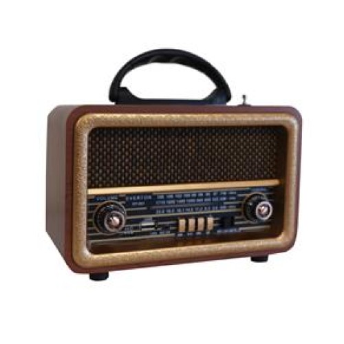 Everton Rt-861 Bluetooth Fm-Usb-Tf-Aux Şarjlı Nostaljik Radyo