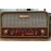 Everton RT-715  Bluetooth-USB-SD-FM Şarjlı  Nostaljik Radyo Led Fener Özellikli