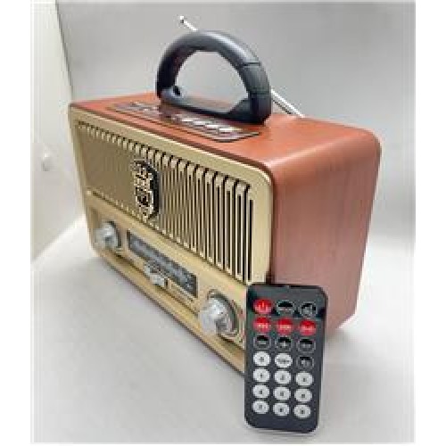 Everton RT-805 Bluetooth, Usb-Sd-Aux-Fm Radyo Nostalji Müzik Kutusu Kumandalı