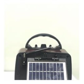 Everton Rt-845 Güneş Enerjili Panelli Bluetooth Fm-usb-Tf Card-Aux  Şarjlı Nostaljik Radyo