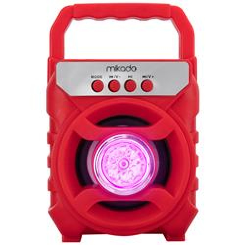 Mikado MD-BT65R 5W 800mAh 3.7V Kırmızı USB-TF Cart - Bluetooth Taşınabilir Speaker Hoparlör Mikado MD-BT65R 5W 800mAh 3.7V Kırmızı USB-TF Cart - Bluetooth Taşınabilir Speaker Hoparlör