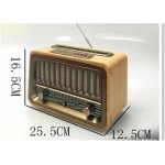 Everton Rt-868bt Bluetooth Fm-Usb-Tf Card-AUX Şarjlı Nostaljik Radyo 