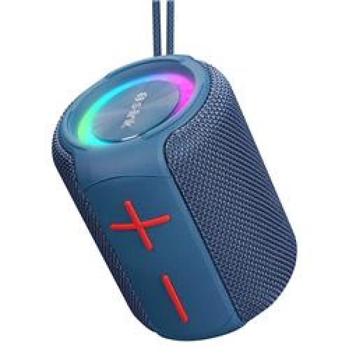 S-link SL-S79 Roll Mavi 6W 1200mAh USB-TF-TWS-IPX5 Bluetooth Hoparlör
