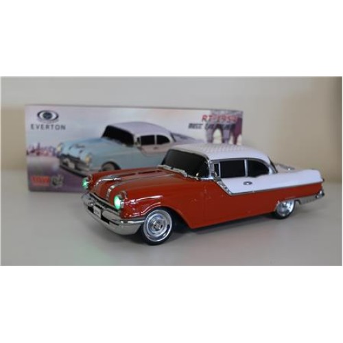 EVERTON RT-1954 Turuncu Arabalı  Bluetooth Fm-Usb-Tf-Aux Şarjlı Nostaljik Radyo  