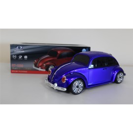 EVERTON RT-1939 Lacivert  Arabalı  Bluetooth Fm-Usb-Tf-Aux Şarjlı Nostaljik Radyo